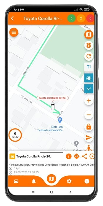 Monitoreo GPS BioGPS